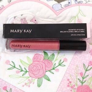 Mary Kay Unlimited Lip Gloss Fancy Nancy NIB Pink Shimmer Shade